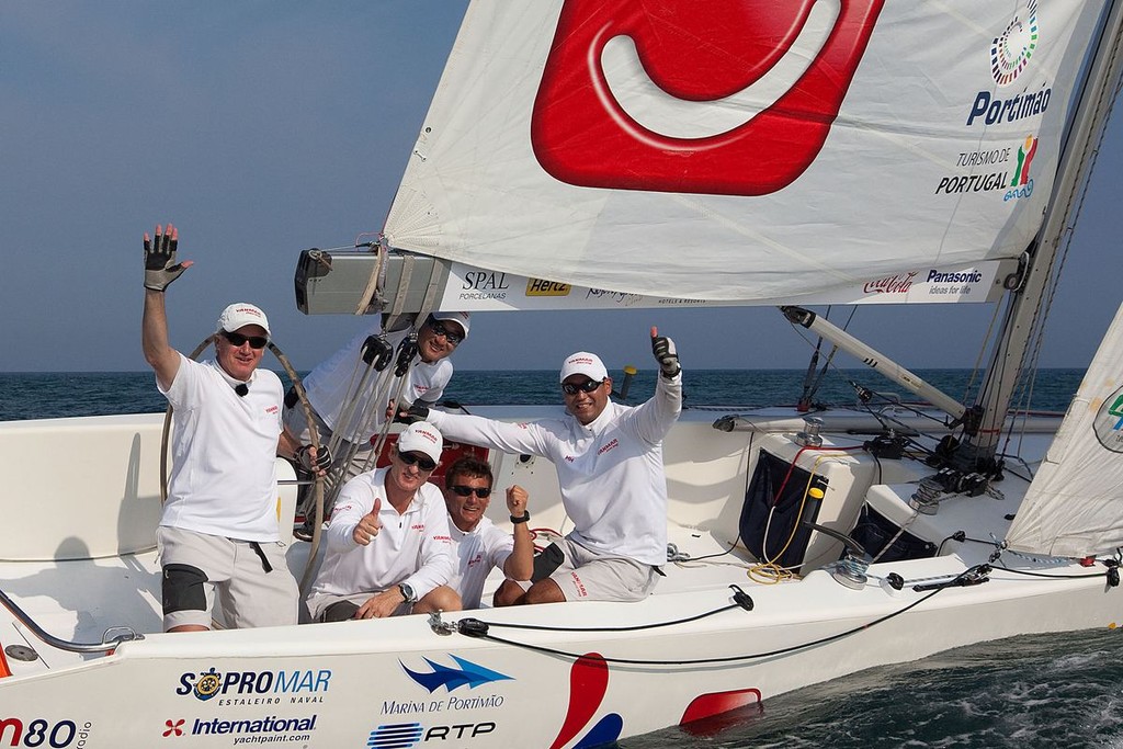 YANMAR Racing win Portugal Match Cup &copy; Gareth Cooke - Subzero Images http://www.subzeroimages.com